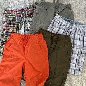 6 pairs of big boys shorts size 10